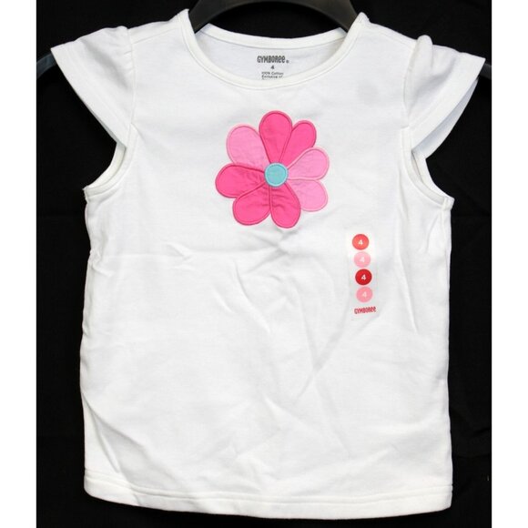 2008 Gymboree Palm Springs T-shirt Top Shirt sz 4 Flower Florida Vacation Beach - Picture 1 of 5